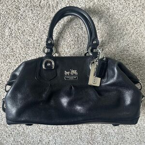 Coach Black Leather Handbag